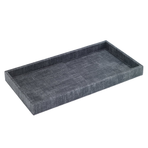 Bodrum Linens Luster Smoke Vanity Tray