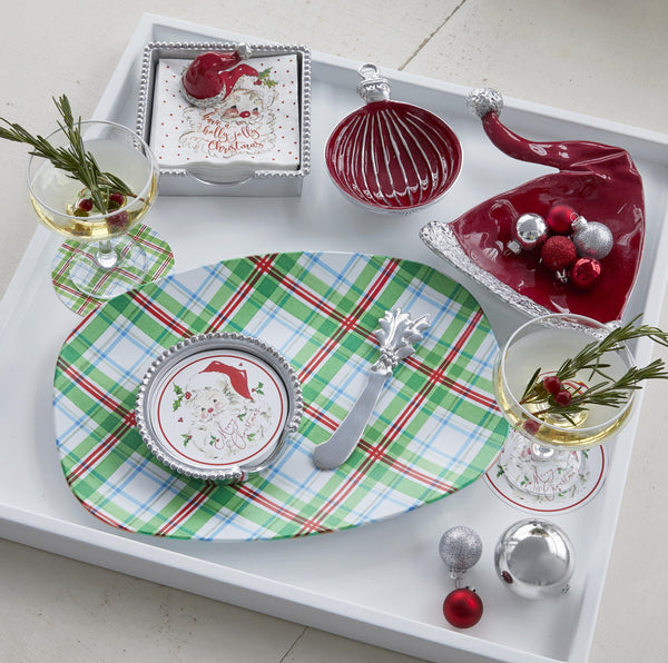 Load image into Gallery viewer, Mariposa Red Ornament Candy Dish
