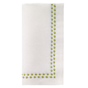 Bodrum Linens Pearls - Linen Napkins - Set of 4