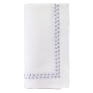 Bodrum Linens Pearls - Linen Napkins - Set of 4