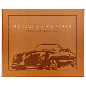 Graphic Image Porsche 70 Years: There Is No Substitute - Leather Book