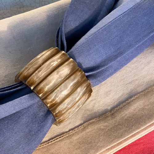 Bodrum Linens Pearlized Fence - Napkin Rings - Set of 4