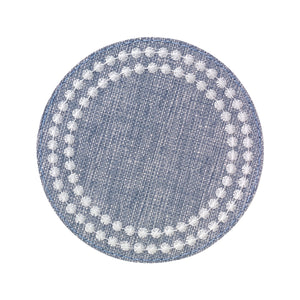 Bodrum Linens Pearls Coasters - Set of 4