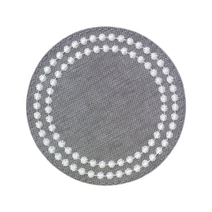 Bodrum Linens Pearls Coasters - Set of 4