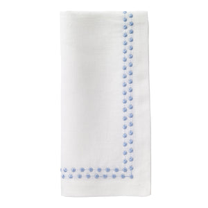 Bodrum Linens Pearls - Linen Napkins - Set of 4