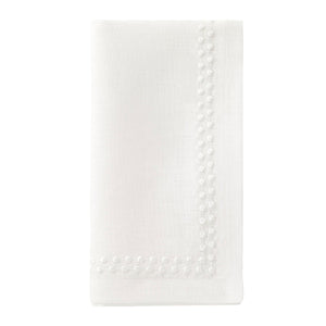 Bodrum Linens Pearls - Linen Napkins - Set of 4