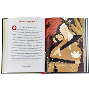 Graphic Image Good Night Stories For Rebel Girls - Leather Book