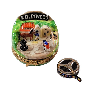 Rochard "Hollywood with Removable Film Reel" Limoges Box