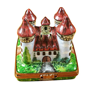 Rochard "Four Turret Castle" Limoges Box