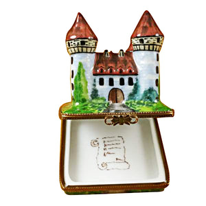 Rochard "Four Turret Castle" Limoges Box