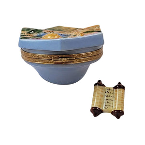 Rochard "Jerusalem Wailing Wall with Removable Torah" Limoges Box