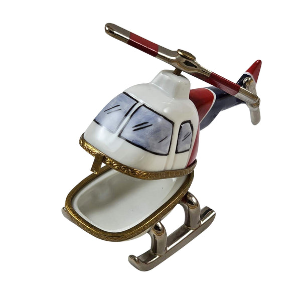 Load image into Gallery viewer, Rochard &quot;Helicopter&quot; Limoges Box
