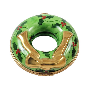 Rochard "Christmas Wreath" Limoges Box