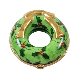 Rochard "Christmas Wreath" Limoges Box