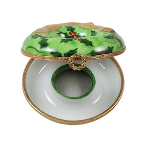 Rochard "Christmas Wreath" Limoges Box