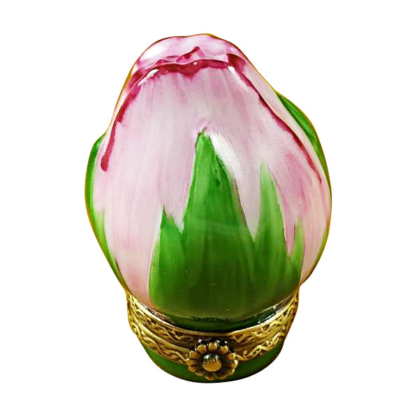 Load image into Gallery viewer, Rochard &quot;Mini Pink Rosebud&quot; Limoges Box
