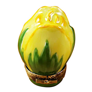 Rochard "Mini Yellow Rose Bud" Limoges Box