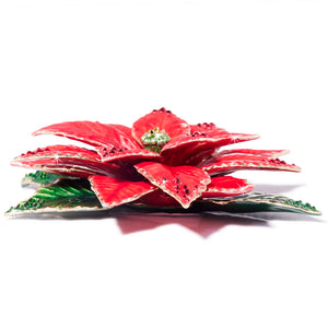 Jay Strongwater Poinsettia Objet