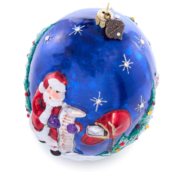 Load image into Gallery viewer, Jay Strongwater Christmas Delivery Glass Ornament
