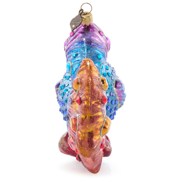 Load image into Gallery viewer, Jay Strongwater Fancy Fish Glass Ornament
