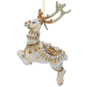 Jay Strongwater Blitzen Glass Ornament