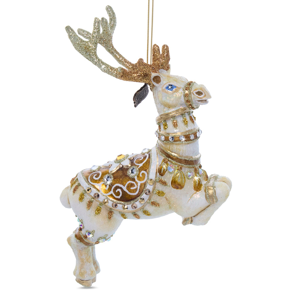 Jay Strongwater Blitzen Glass Ornament