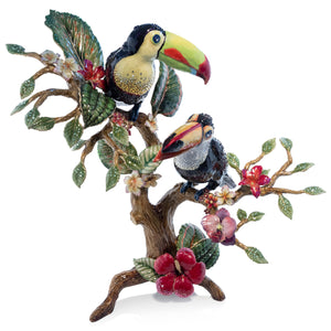 Jay Strongwater Lucy and Axel Toucan Objet