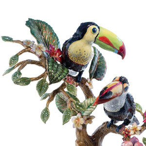 Jay Strongwater Lucy and Axel Toucan Objet