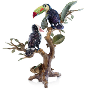 Jay Strongwater Lucy and Axel Toucan Objet