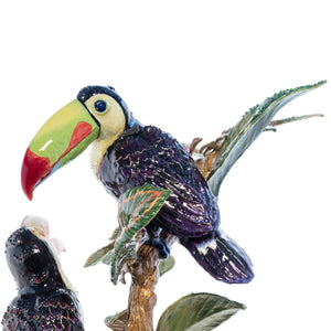 Jay Strongwater Lucy and Axel Toucan Objet