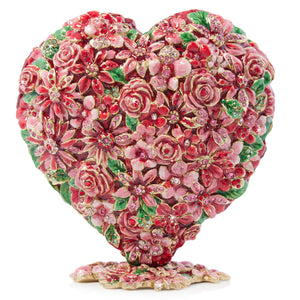 Jay Strongwater Chloe Floral Heart