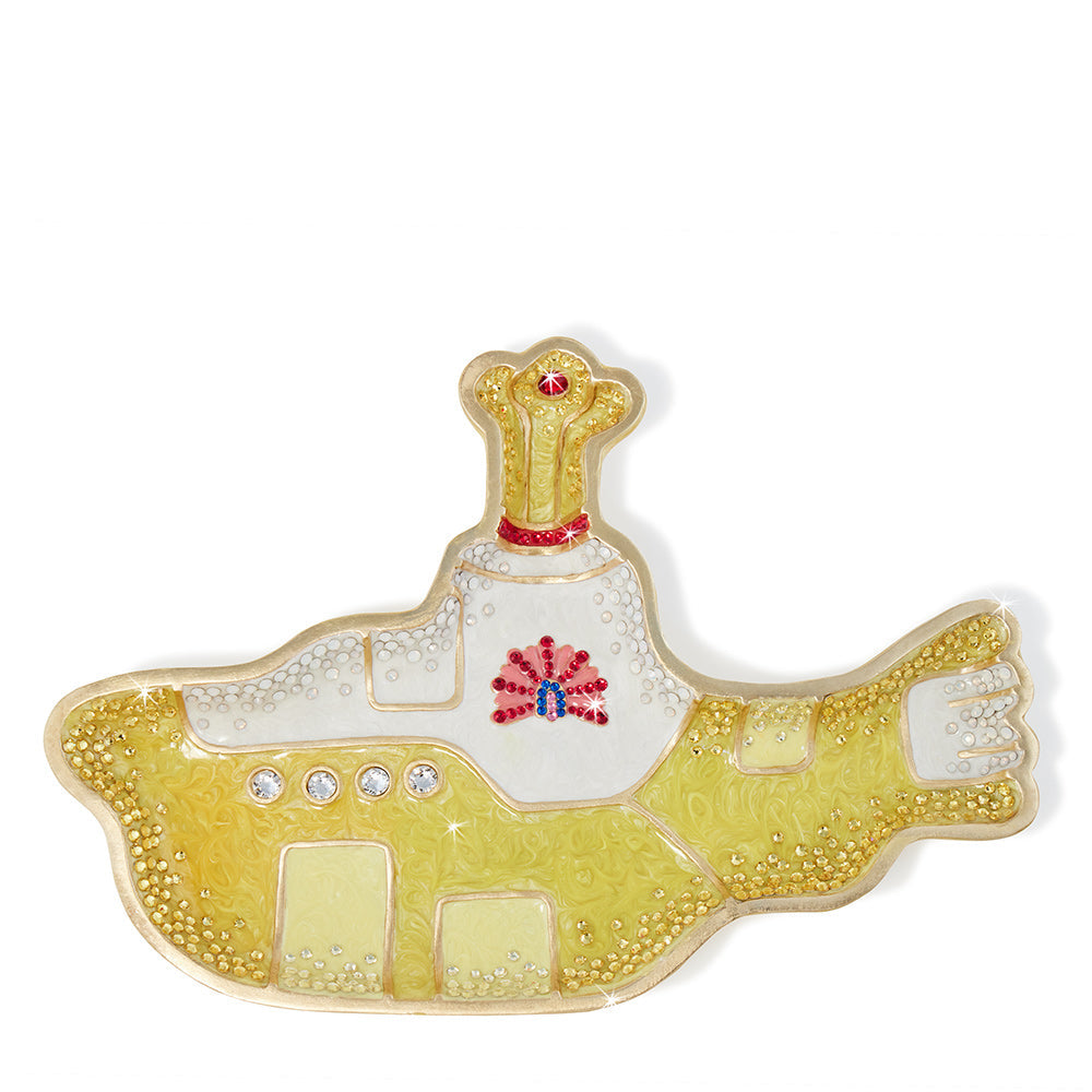 Jay Strongwater Yellow Submarine Tray