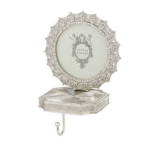 Olivia Riegel Silver Windsor Round Frame Stocking Holder