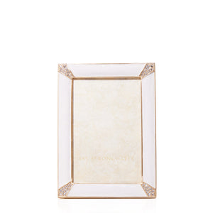 Jay Strongwater 4" x 6" Lavinia Frame - Opal