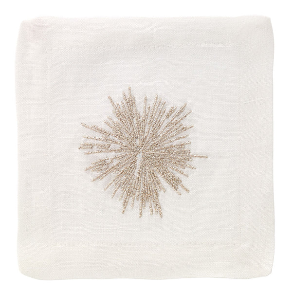 Load image into Gallery viewer, Bodrum Linens Starburst - Cocktail Napkins - Set of 4
