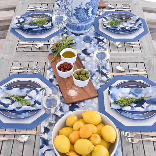 Load image into Gallery viewer, Bodrum Linens Watermark - 90&quot; Table Runner
