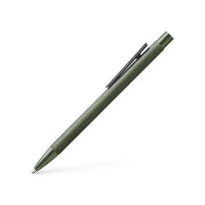 Faber-Castell NEO Slim Ballpoint Pen, Aluminum Olive Green