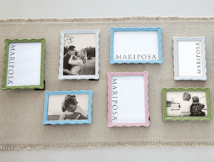 Mariposa Wavy Green 4x6 Frame