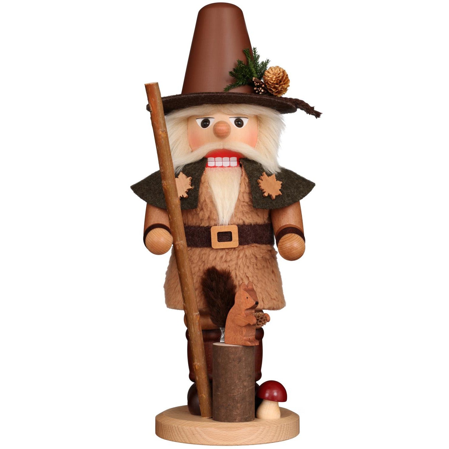 Christian Ulbricht Premium Nutcracker Woodsman Natural 16.7