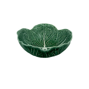 Bordallo Pinheiro Cabbage - Bowl 17 oz - Cereal Bowl Green, set of 4