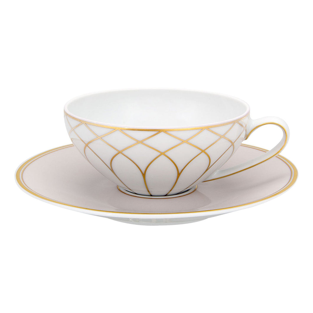 Vista Alegre Terrace - Tea Cup And Saucer, set of 4