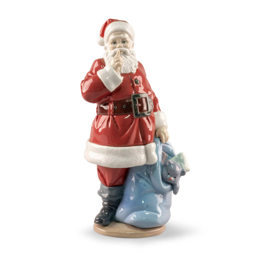 Lladro Santa is Here Figurine