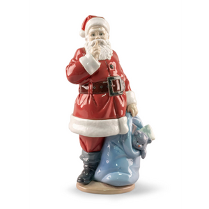 Lladro Santa is Here Figurine