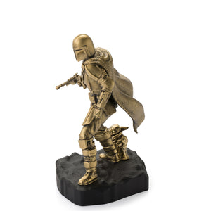 Royal Selangor Limited Edition Gilt Mandalorian Figurine