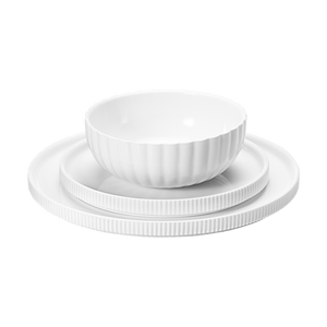 Georg Jensen Bernadotte Dinnerware Set, 3 Pcs