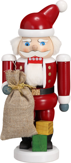 Seiffener Volkskunst Santa Claus 8.3" Nutcracker