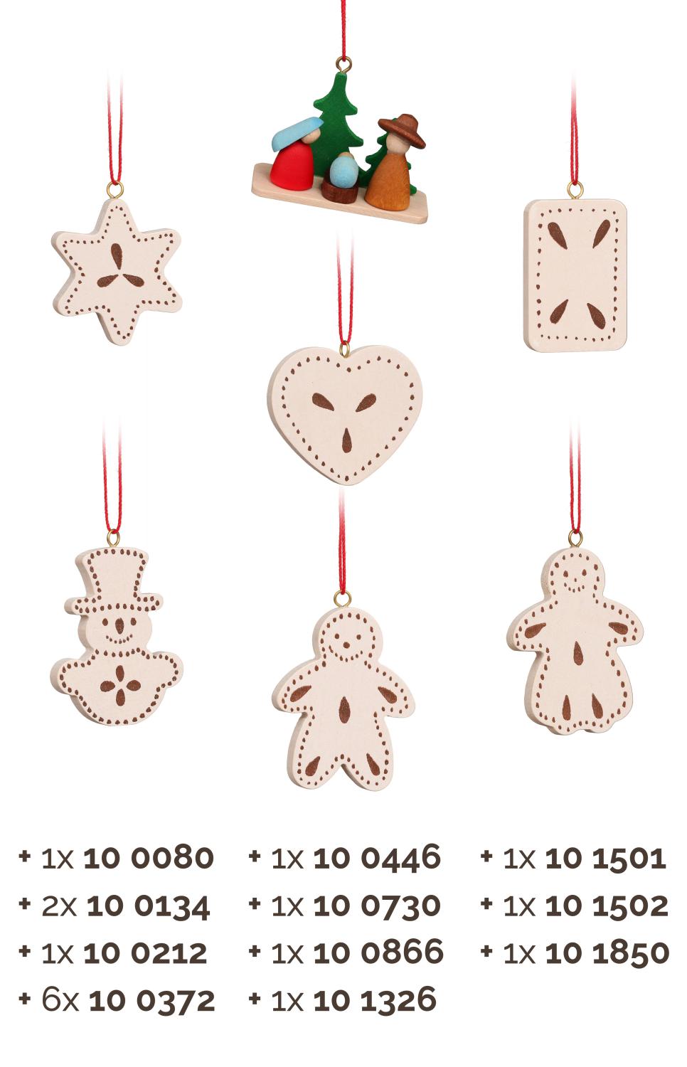 Christian Ulbricht Advent Calendar Placement Set - For Wooden Advent Calendar 1.8