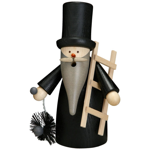 Seiffener Volkskunst Chimney Sweep Gnome 6.3