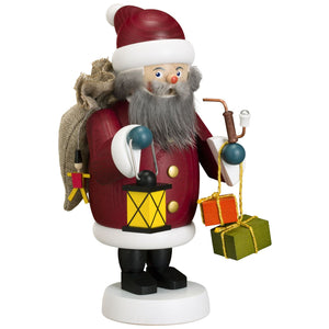 Seiffener Volkskunst Santa Claus 7.5" Incense Smoker