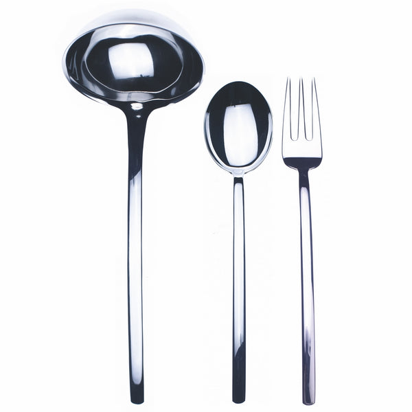 Load image into Gallery viewer, Mepra 3 Pcs Serving Set (Fork Spoon And Ladle) Due
